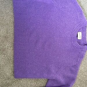 Purple sweater